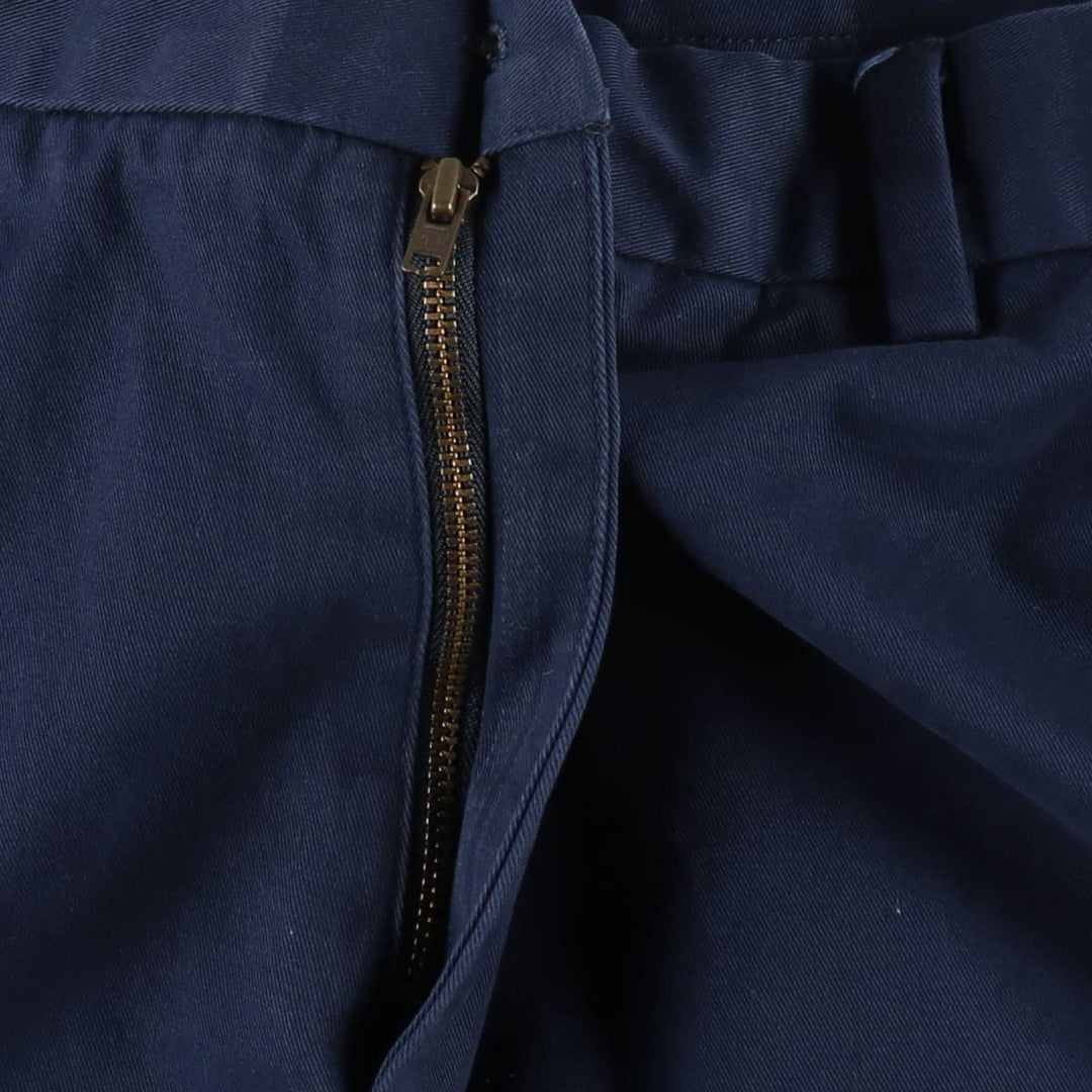 Brooks Brothers 346 all-over print chino pants, men's size W36 (approx.) cotton navy blue type Vintage Second Hand