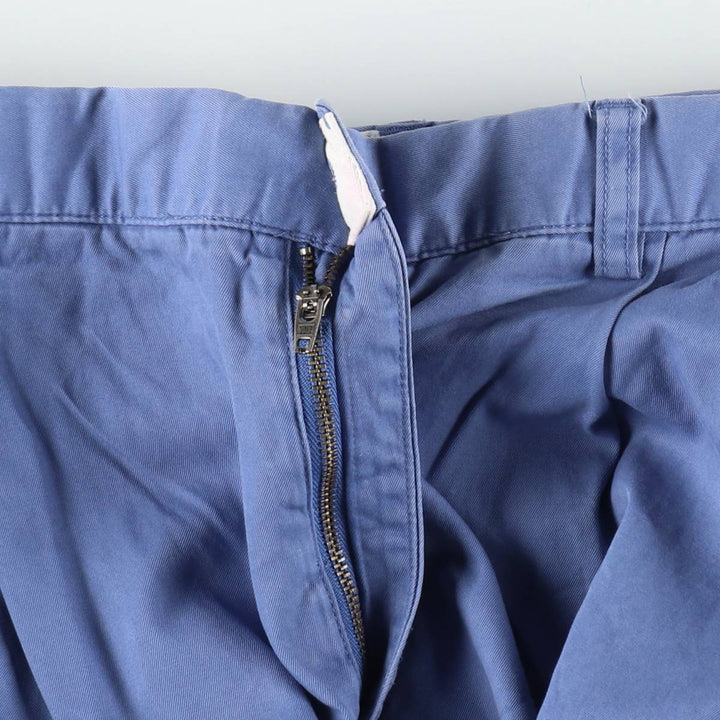 Ralph Lauren POLO by Ralph Lauren HAMMOND PANT, two-pleat chino pants, men's w35 equivalent cotton blue type Vintage Second Hand