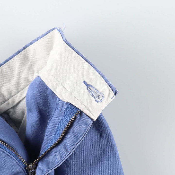Ralph Lauren POLO by Ralph Lauren HAMMOND PANT, two-pleat chino pants, men's w35 equivalent cotton blue type Vintage Second Hand