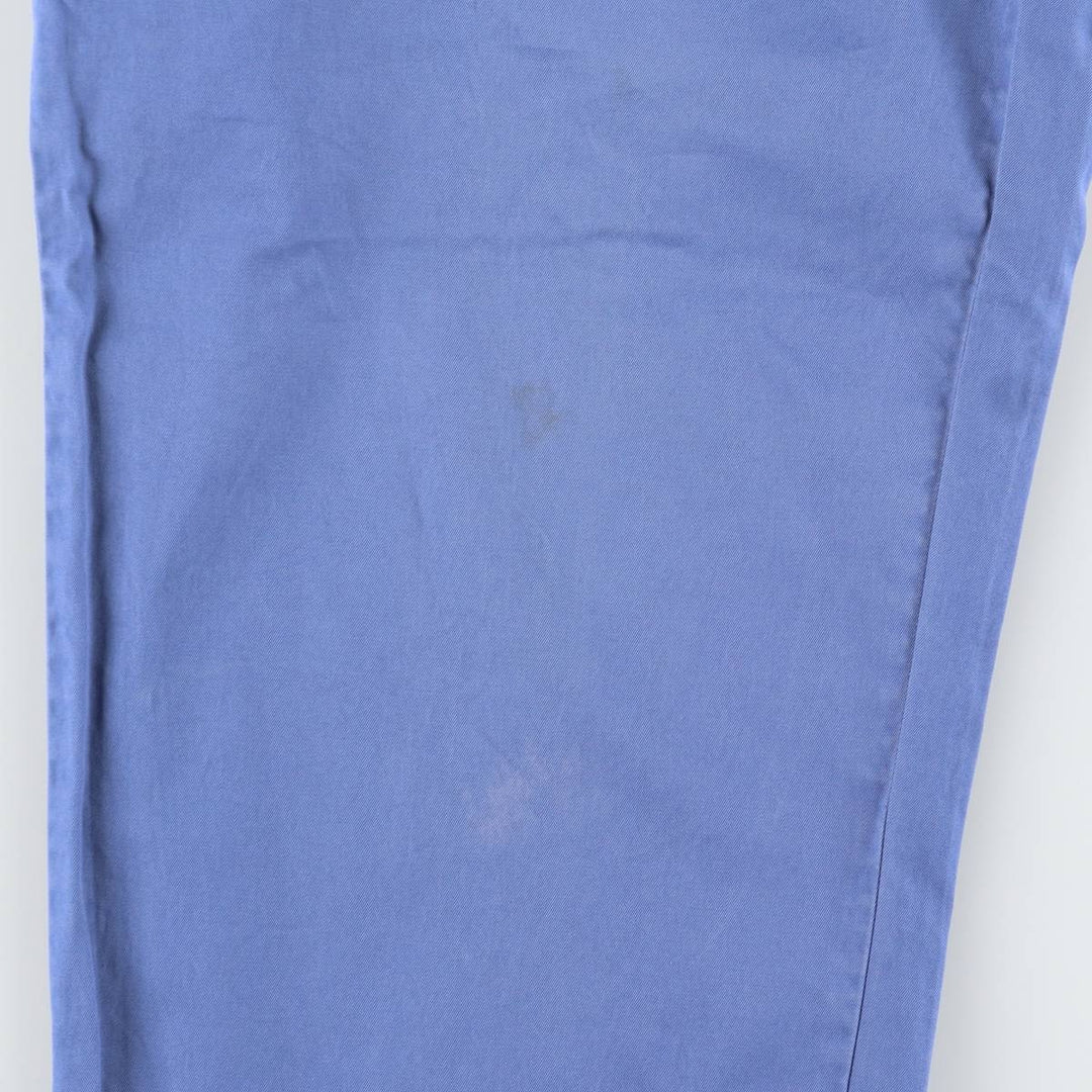 Ralph Lauren POLO by Ralph Lauren HAMMOND PANT, two-pleat chino pants, men's w35 equivalent cotton blue type Vintage Second Hand