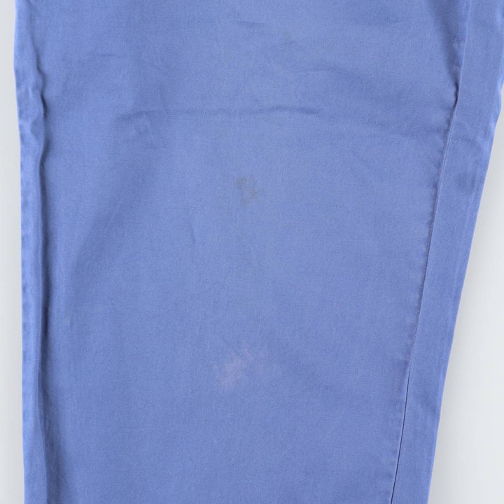 Ralph Lauren POLO by Ralph Lauren HAMMOND PANT, two-pleat chino pants, men's w35 equivalent cotton blue type Vintage Second Hand
