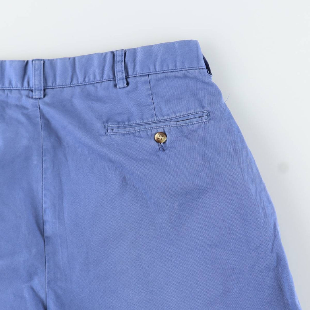 Ralph Lauren POLO by Ralph Lauren HAMMOND PANT, two-pleat chino pants, men's w35 equivalent cotton blue type Vintage Second Hand