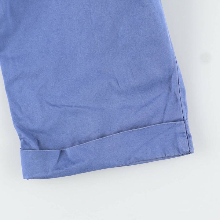 Ralph Lauren POLO by Ralph Lauren HAMMOND PANT, two-pleat chino pants, men's w35 equivalent cotton blue type Vintage Second Hand