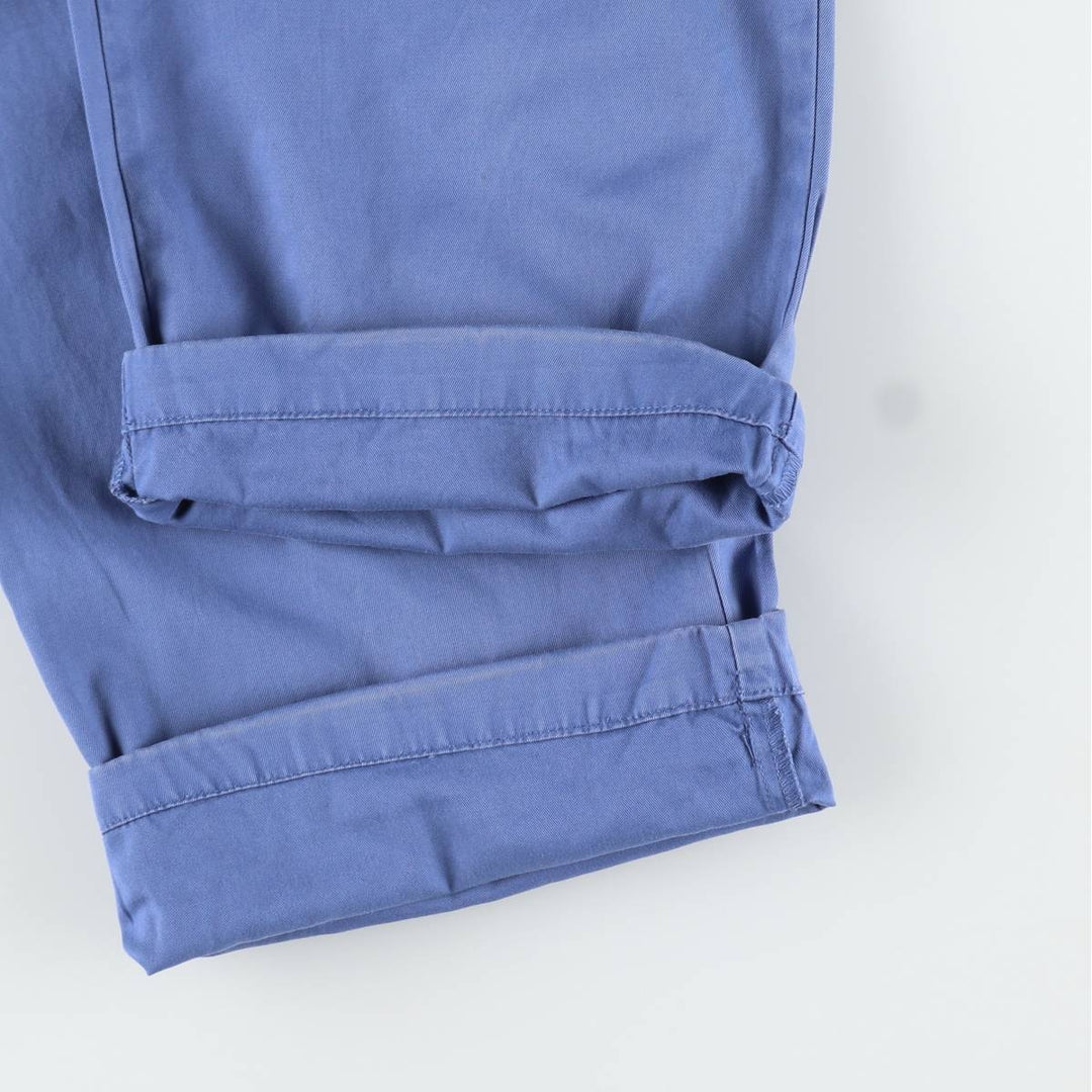 Ralph Lauren POLO by Ralph Lauren HAMMOND PANT, two-pleat chino pants, men's w35 equivalent cotton blue type Vintage Second Hand