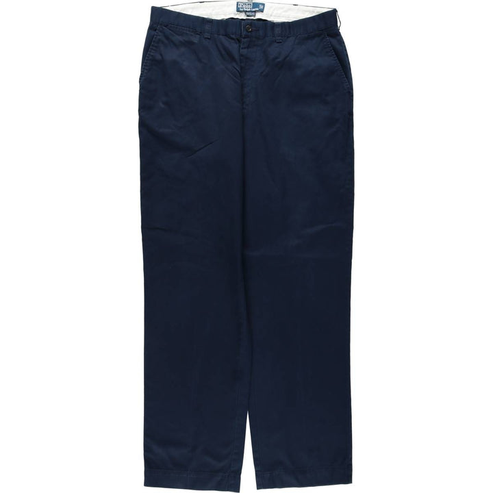Ralph Lauren POLO by Ralph Lauren PROSPECT PANT Chino pants for men, equivalent to w35 cotton navy blue type Vintage Second Hand