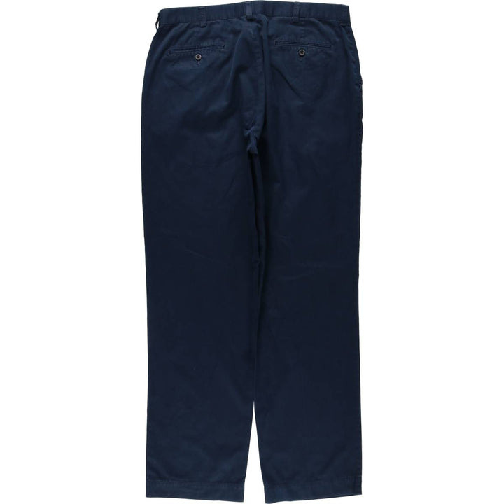 Ralph Lauren POLO by Ralph Lauren PROSPECT PANT Chino pants for men, equivalent to w35 cotton navy blue type Vintage Second Hand