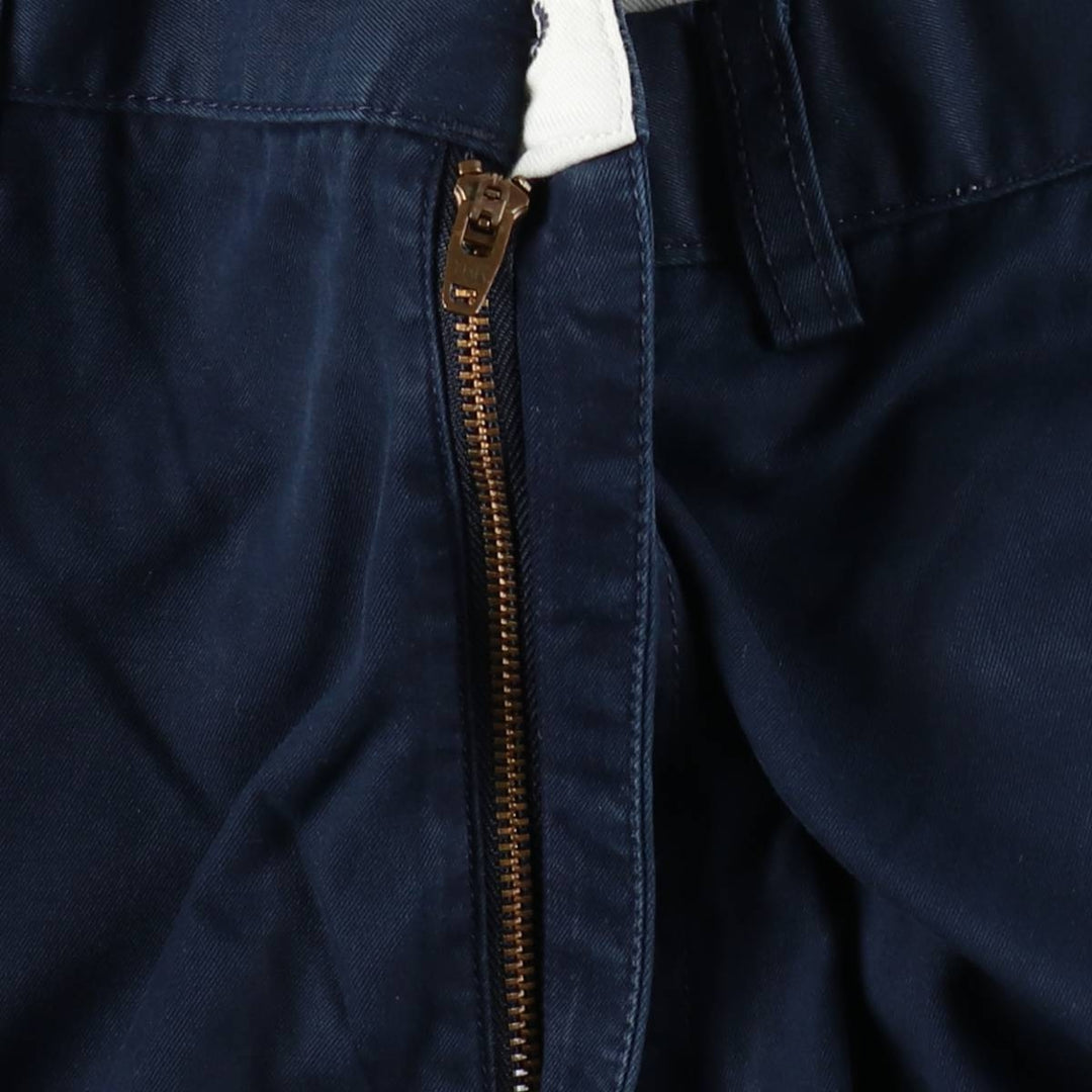 Ralph Lauren POLO by Ralph Lauren PROSPECT PANT Chino pants for men, equivalent to w35 cotton navy blue type Vintage Second Hand