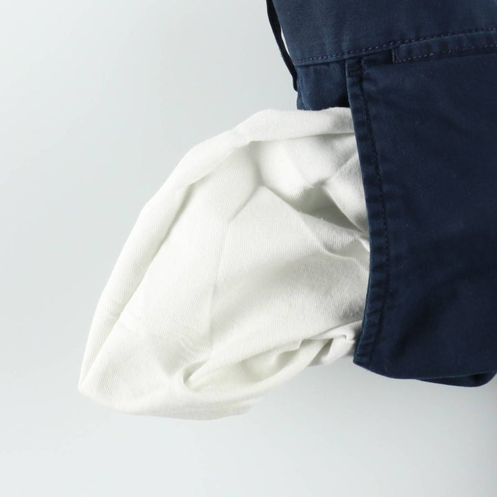 Ralph Lauren POLO by Ralph Lauren PROSPECT PANT Chino pants for men, equivalent to w35 cotton navy blue type Vintage Second Hand