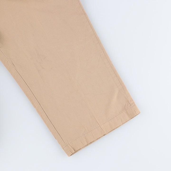 Ralph Lauren POLO GOLF two-pleat chino pants, men's size W35 cotton Beige type Vintage Second Hand