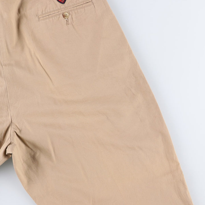 Ralph Lauren POLO GOLF two-pleat chino pants, men's size W35 cotton Beige type Vintage Second Hand