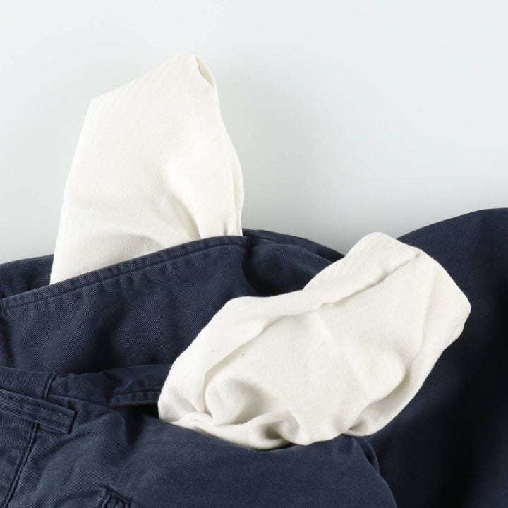 Ralph Lauren POLO by Ralph Lauren ETHAN PANT Two-pleat chino pants for men, size W36 cotton navy blue type Vintage Second Hand