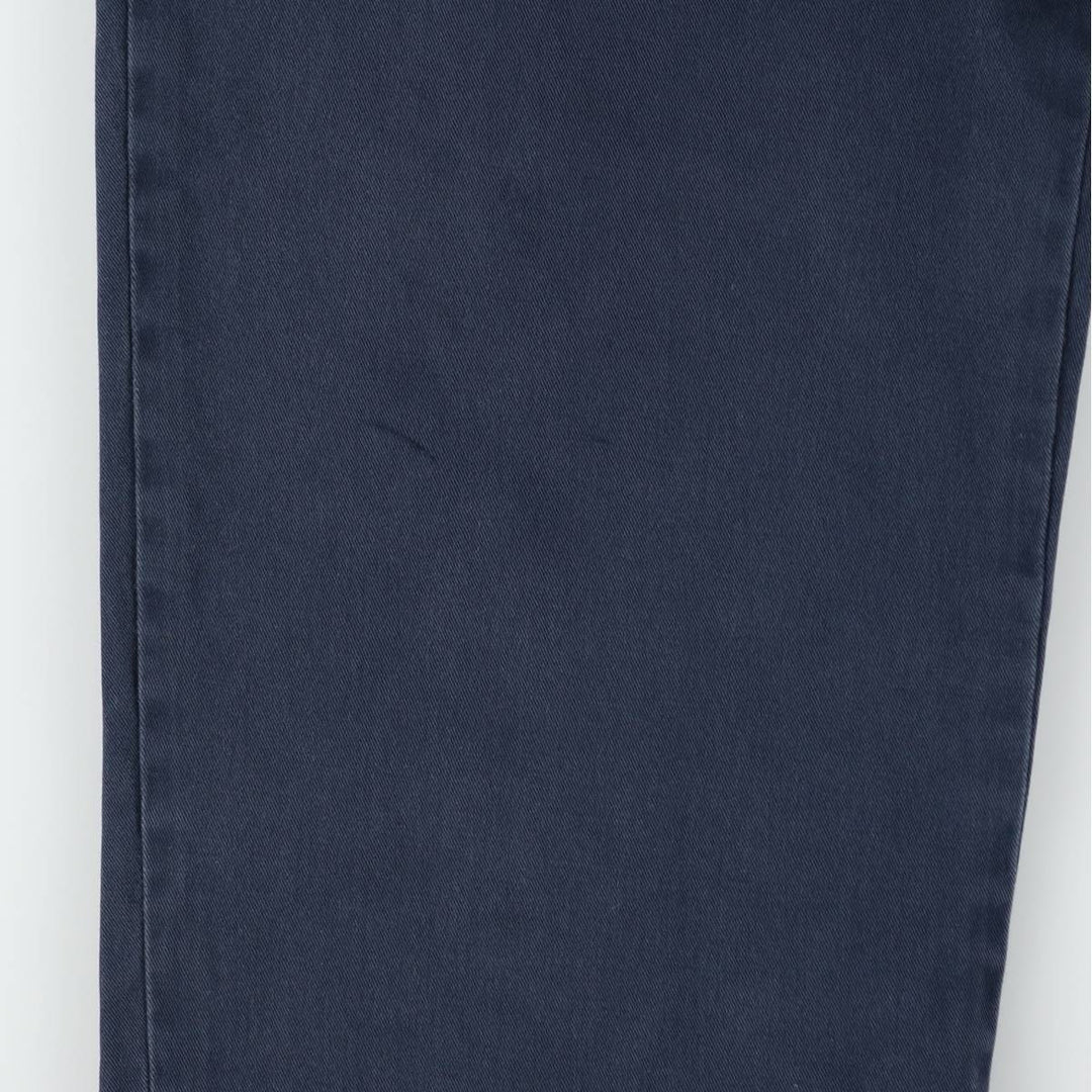 Ralph Lauren POLO by Ralph Lauren ETHAN PANT Two-pleat chino pants for men, size W36 cotton navy blue type Vintage Second Hand