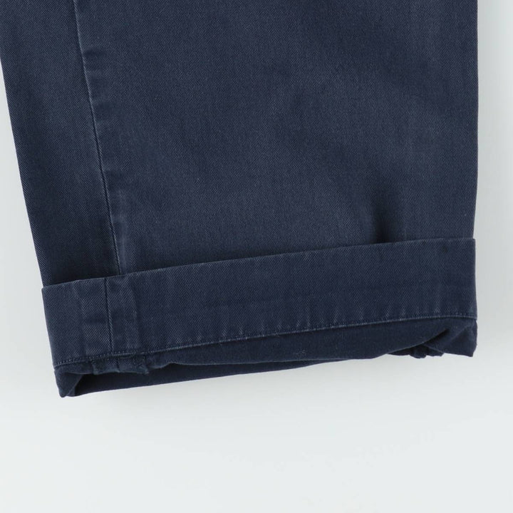 Ralph Lauren POLO by Ralph Lauren ETHAN PANT Two-pleat chino pants for men, size W36 cotton navy blue type Vintage Second Hand