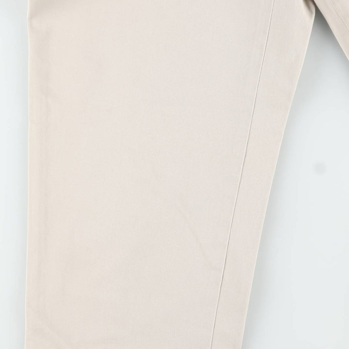 Ralph Lauren POLO by Ralph Lauren ANDREW PANT Two-pleat chino pants for men, equivalent to w36 cotton Beige type Vintage Second Hand
