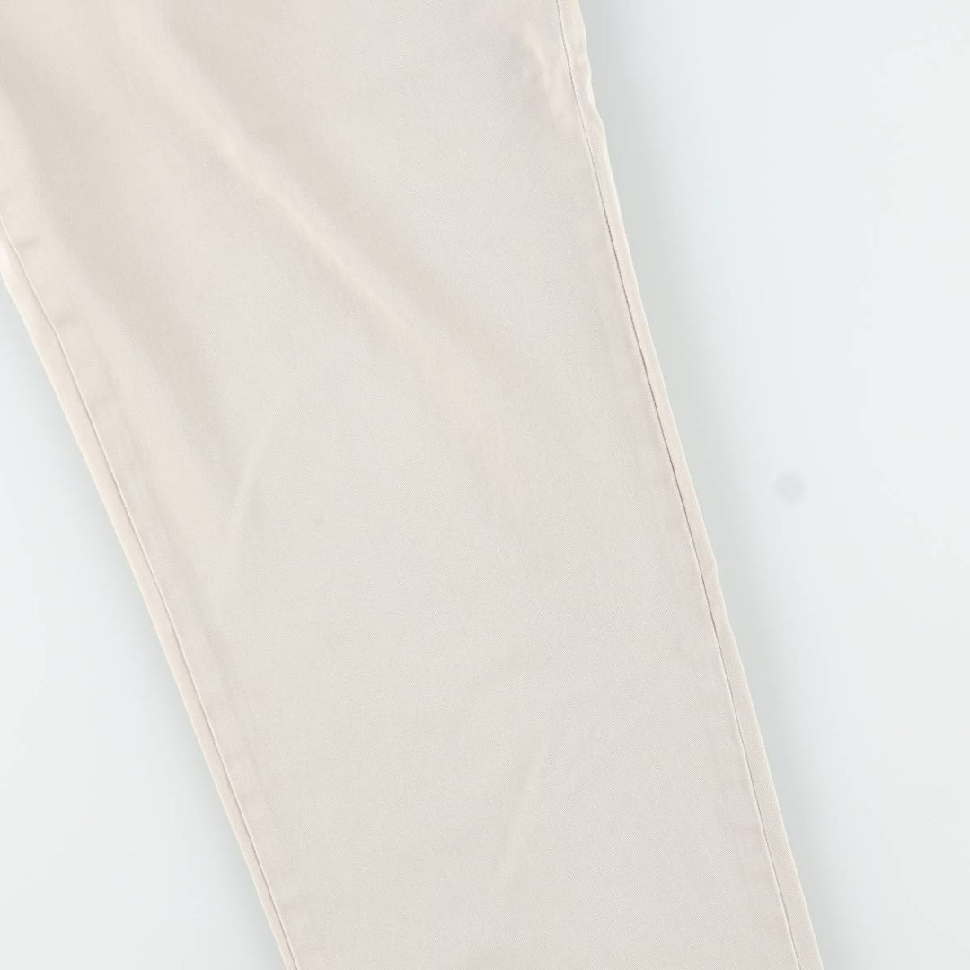 Ralph Lauren POLO by Ralph Lauren ANDREW PANT Two-pleat chino pants for men, equivalent to w36 cotton Beige type Vintage Second Hand