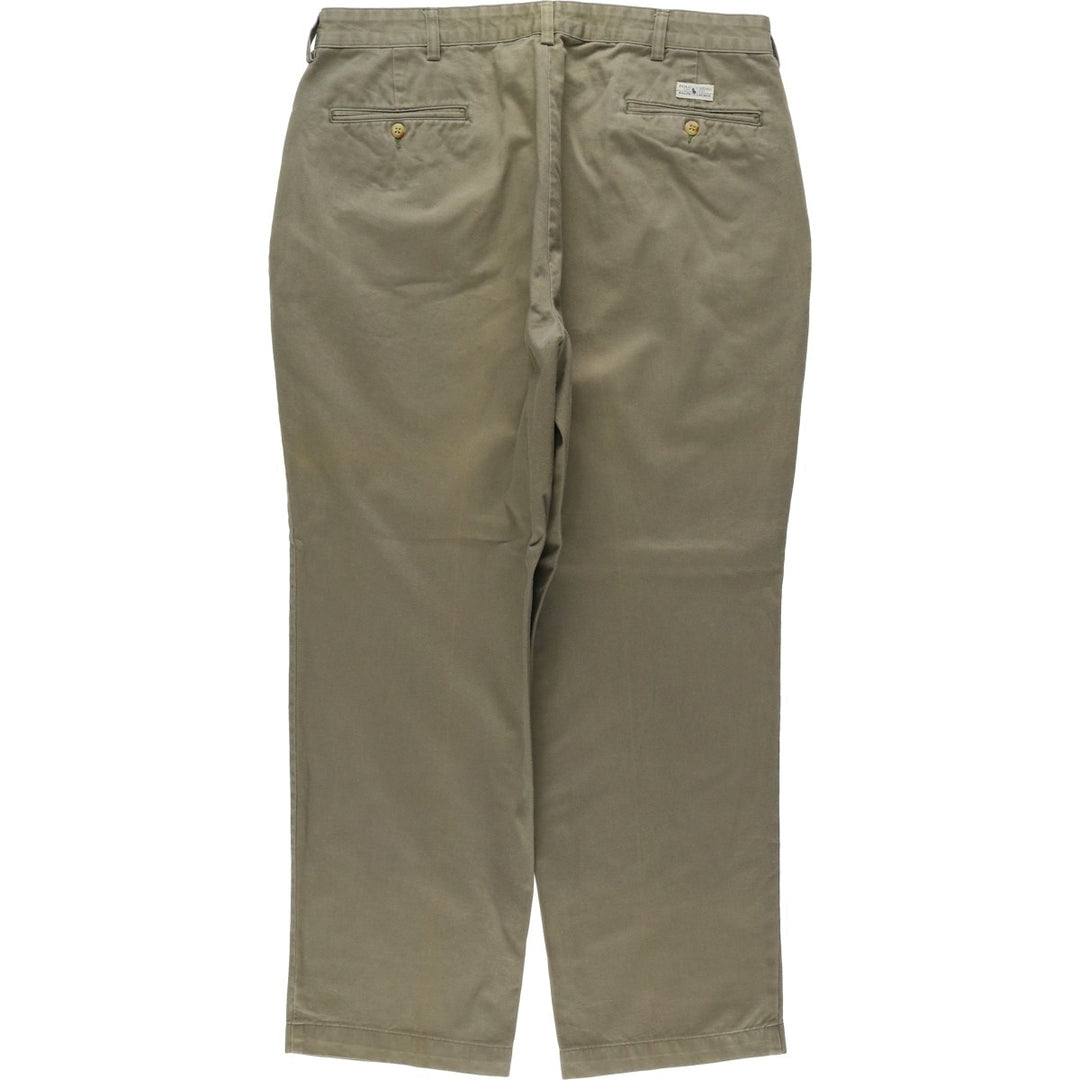 Ralph Lauren Polo Ralph Lauren Chino Pants, Men's Size W35 (approx.) cotton Beige type Vintage Second Hand