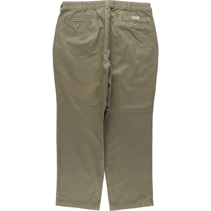 Ralph Lauren Polo Ralph Lauren Chino Pants, Men's Size W35 (approx.) cotton Beige type Vintage Second Hand