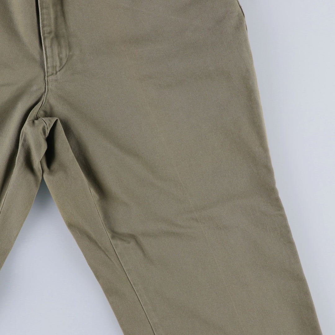 Ralph Lauren Polo Ralph Lauren Chino Pants, Men's Size W35 (approx.) cotton Beige type Vintage Second Hand