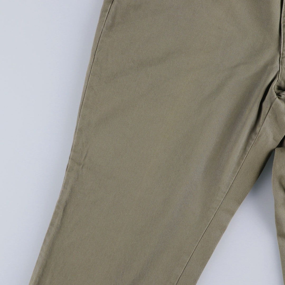 Ralph Lauren Polo Ralph Lauren Chino Pants, Men's Size W35 (approx.) cotton Beige type Vintage Second Hand