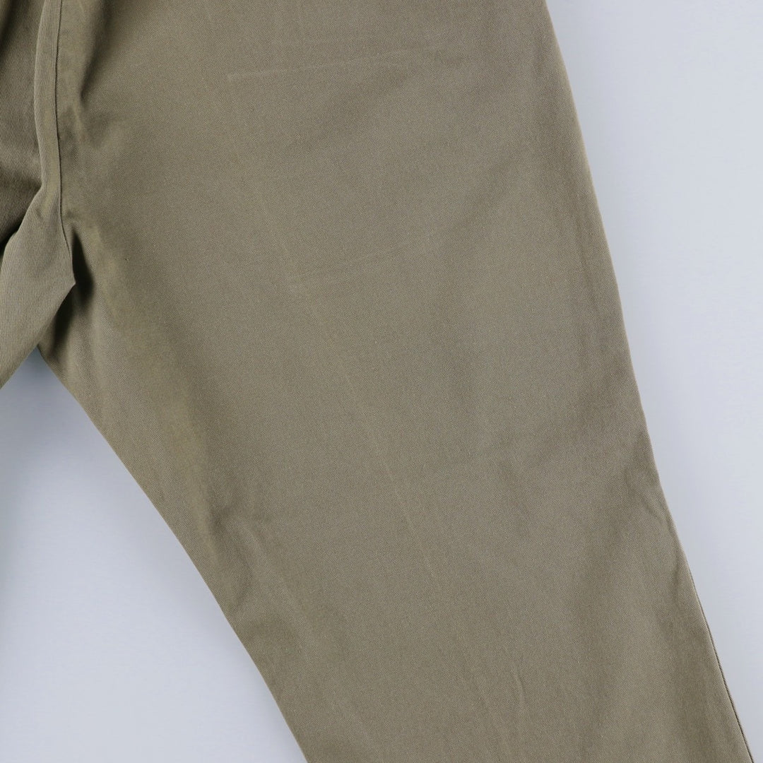 Ralph Lauren Polo Ralph Lauren Chino Pants, Men's Size W35 (approx.) cotton Beige type Vintage Second Hand