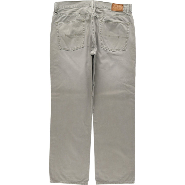 Ralph Lauren Polo Ralph Lauren Chino Pants, Men's Size W35 (approx.) cotton gray type Vintage Second Hand