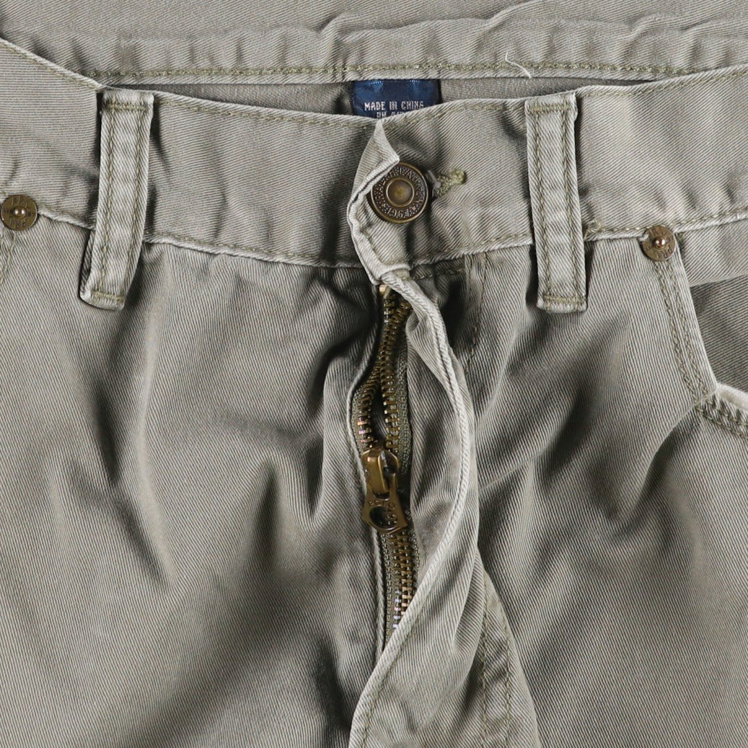 Ralph Lauren Polo Ralph Lauren Chino Pants, Men's Size W35 (approx.) cotton gray type Vintage Second Hand