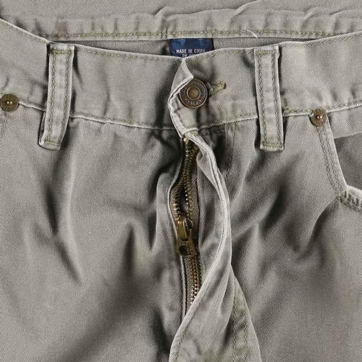Ralph Lauren Polo Ralph Lauren Chino Pants, Men's Size W35 (approx.) cotton gray type Vintage Second Hand