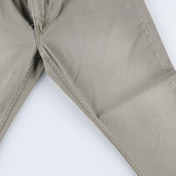 Ralph Lauren Polo Ralph Lauren Chino Pants, Men's Size W35 (approx.) cotton gray type Vintage Second Hand