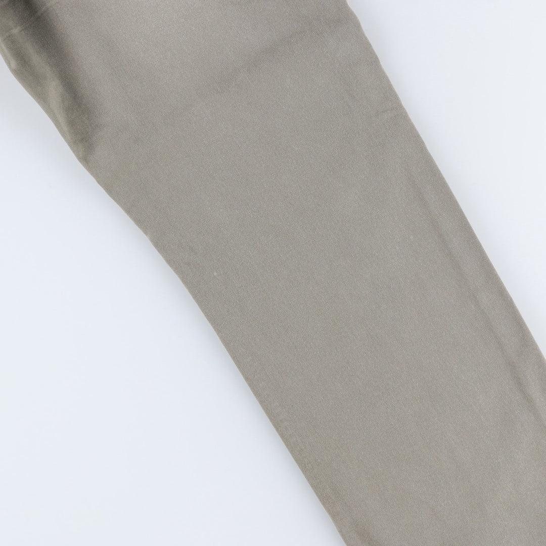 Ralph Lauren Polo Ralph Lauren Chino Pants, Men's Size W35 (approx.) cotton gray type Vintage Second Hand