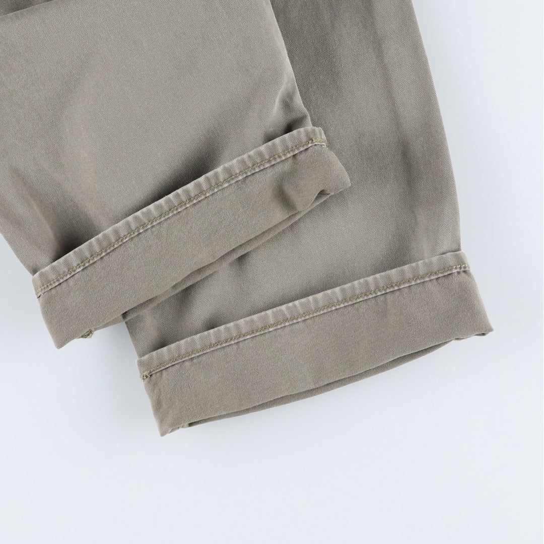 Ralph Lauren Polo Ralph Lauren Chino Pants, Men's Size W35 (approx.) cotton gray type Vintage Second Hand
