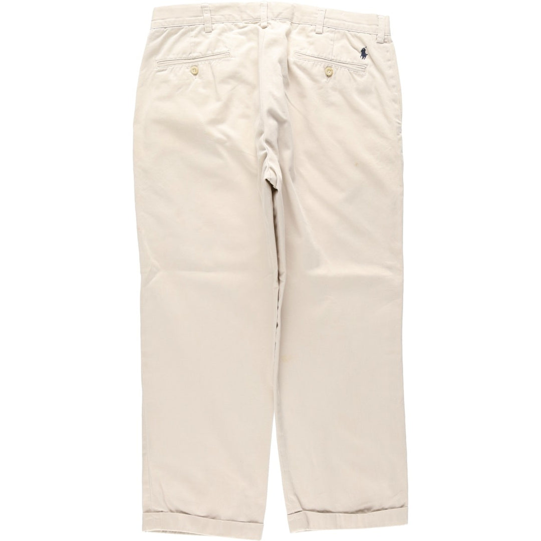 Ralph Lauren POLO by Ralph Lauren Classic Fit Chino Pants, Men's, Size W35 cotton Beige type Vintage Second Hand