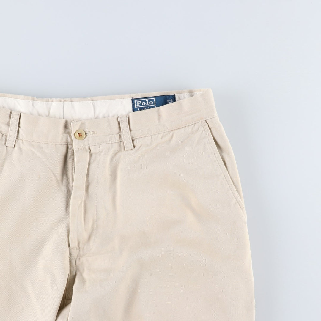 Ralph Lauren POLO by Ralph Lauren Classic Fit Chino Pants, Men's, Size W35 cotton Beige type Vintage Second Hand