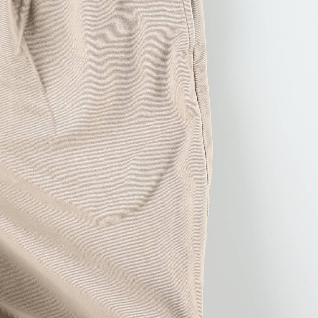 Ralph Lauren POLO by Ralph Lauren Two-pleat Chino Pants for Men, W36 cotton Beige type Vintage Second Hand