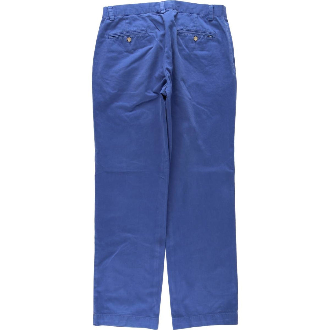 Ralph Lauren POLO RALPH LAUREN CLASSIC FIT Chino Pants Men's W33 equivalent cotton blue type Vintage Second Hand
