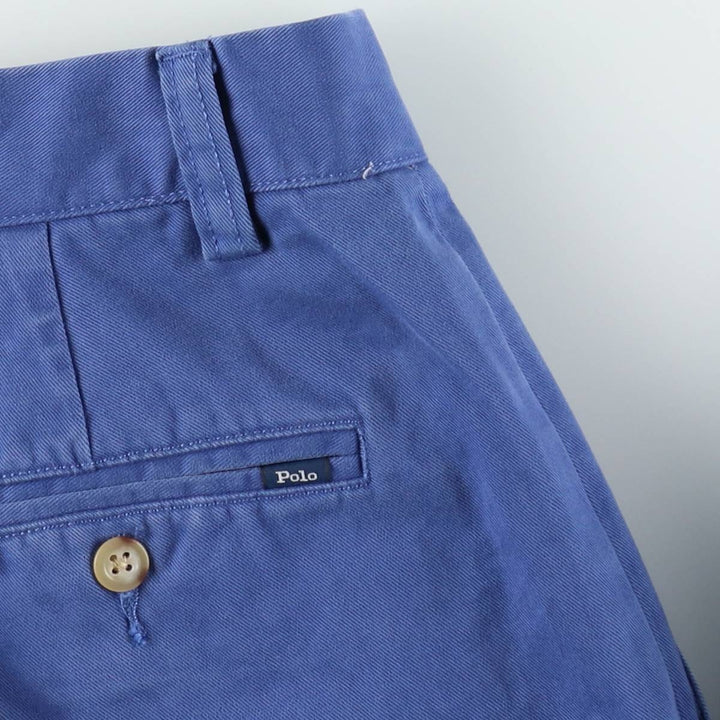 Ralph Lauren POLO RALPH LAUREN CLASSIC FIT Chino Pants Men's W33 equivalent cotton blue type Vintage Second Hand