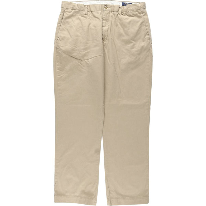 Ralph Lauren POLO RALPH LAUREN Stretch Classic Fit Chino Pants, Men's W35 (approx.) cotton Beige type Vintage Second Hand