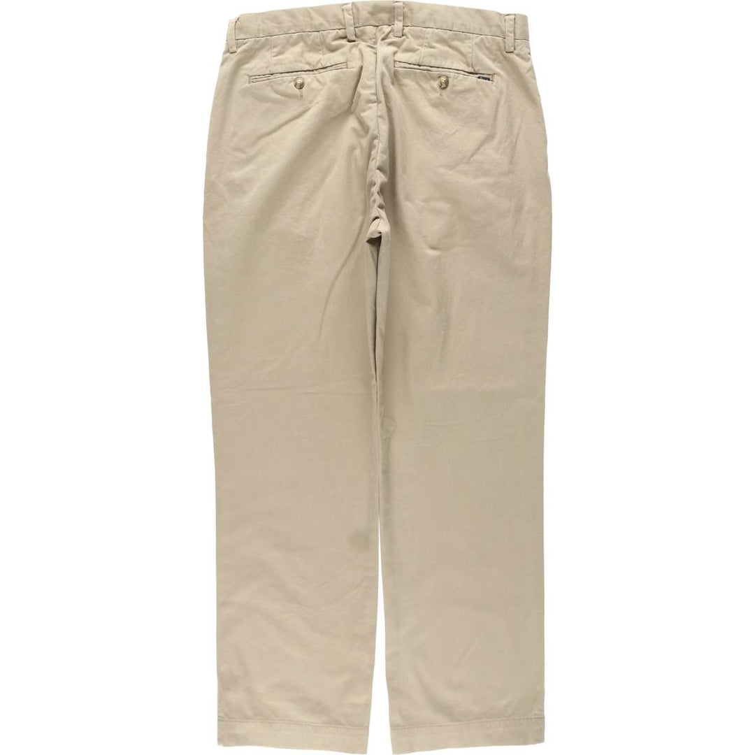Ralph Lauren POLO RALPH LAUREN Stretch Classic Fit Chino Pants, Men's W35 (approx.) cotton Beige type Vintage Second Hand