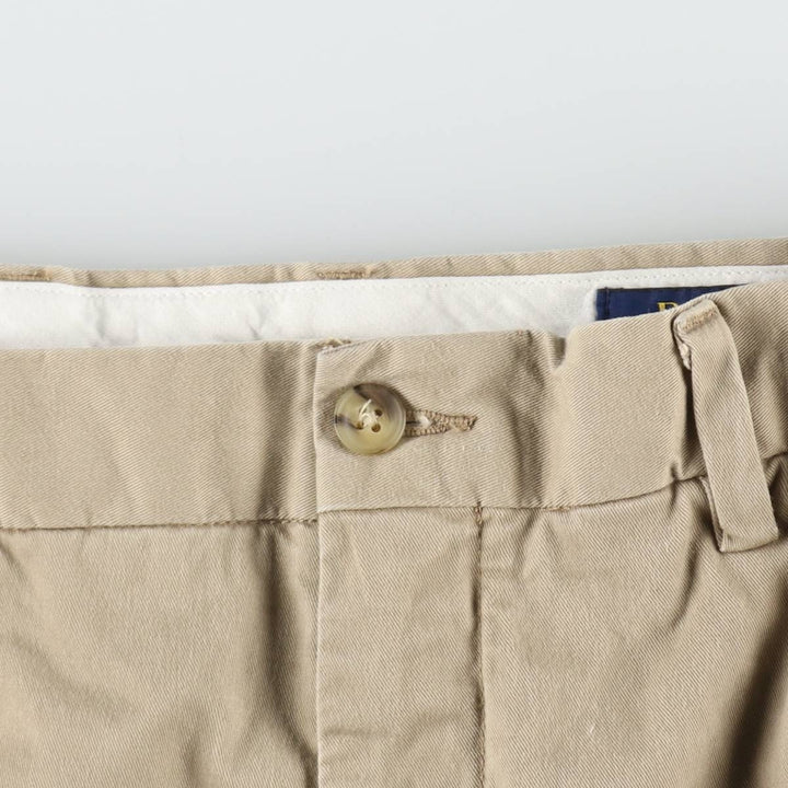 Ralph Lauren POLO RALPH LAUREN Stretch Classic Fit Chino Pants, Men's W35 (approx.) cotton Beige type Vintage Second Hand