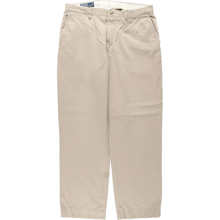Ralph Lauren POLO by Ralph Lauren PROSPECT PANT Chino pants for men, equivalent to w35 cotton Beige type Vintage Second Hand