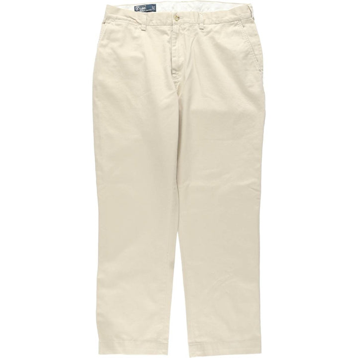 Ralph Lauren POLO by Ralph Lauren SUFFIELD PANT Men's W36 (approx.) cotton Beige type Vintage Second Hand