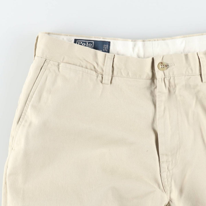 Ralph Lauren POLO by Ralph Lauren SUFFIELD PANT Men's W36 (approx.) cotton Beige type Vintage Second Hand