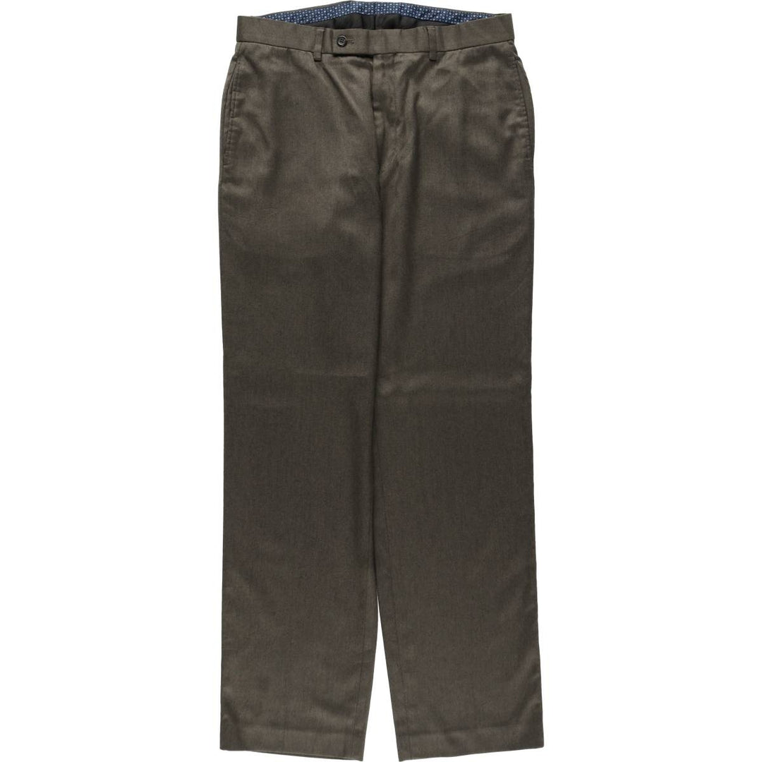 Ralph Lauren LAUREN Men's Slacks Pants, Size W32 (approx.) polyester brown type Vintage Second Hand