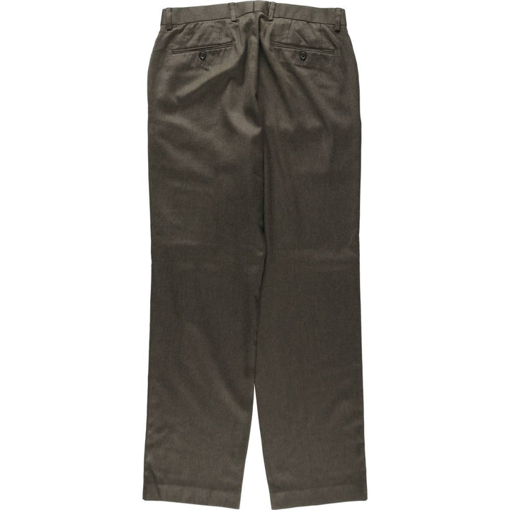 Ralph Lauren LAUREN Men's Slacks Pants, Size W32 (approx.) polyester brown type Vintage Second Hand