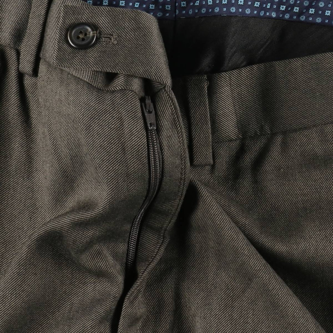 Ralph Lauren LAUREN Men's Slacks Pants, Size W32 (approx.) polyester brown type Vintage Second Hand