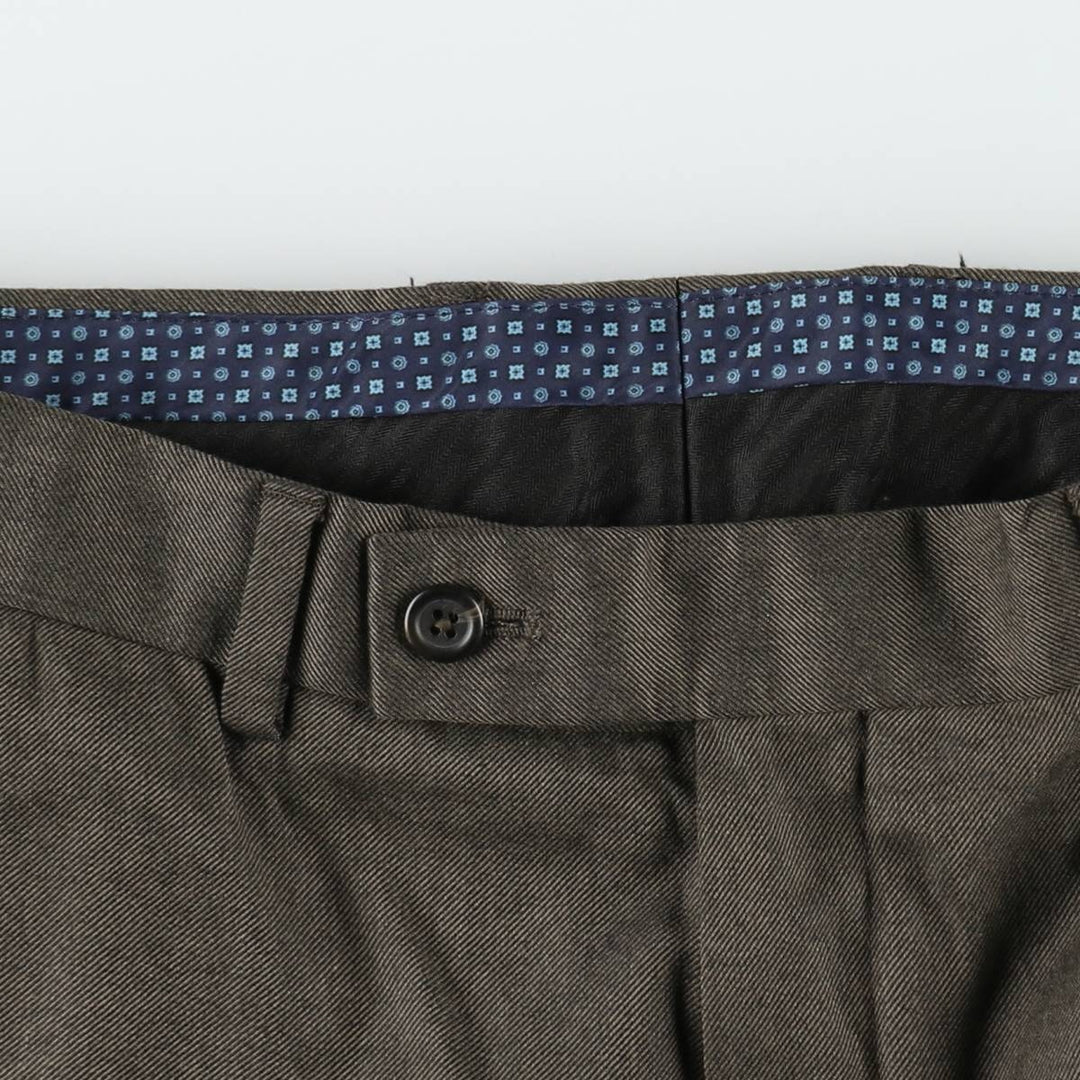 Ralph Lauren LAUREN Men's Slacks Pants, Size W32 (approx.) polyester brown type Vintage Second Hand