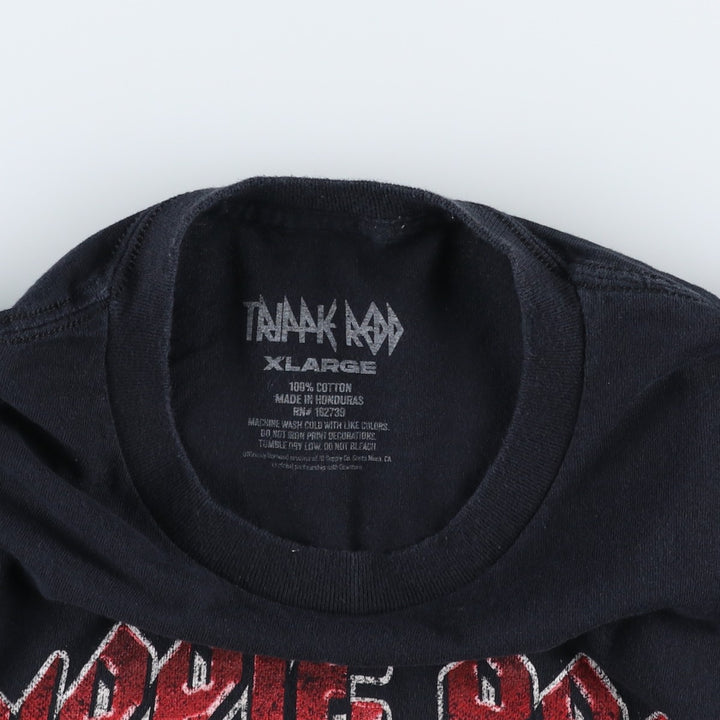 TRIPPIE REDD Trippie Red Rap T-shirt Rap T Men's XL size cotton black type Vintage Second Hand