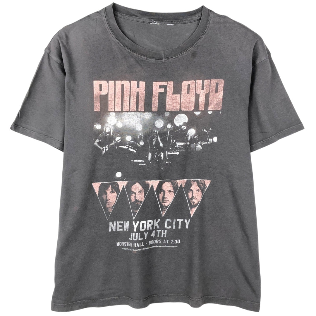 PINK FLOYD Pink Floyd Band T-shirt Band T Men's L size unclear Charcoal Vintage Second Hand