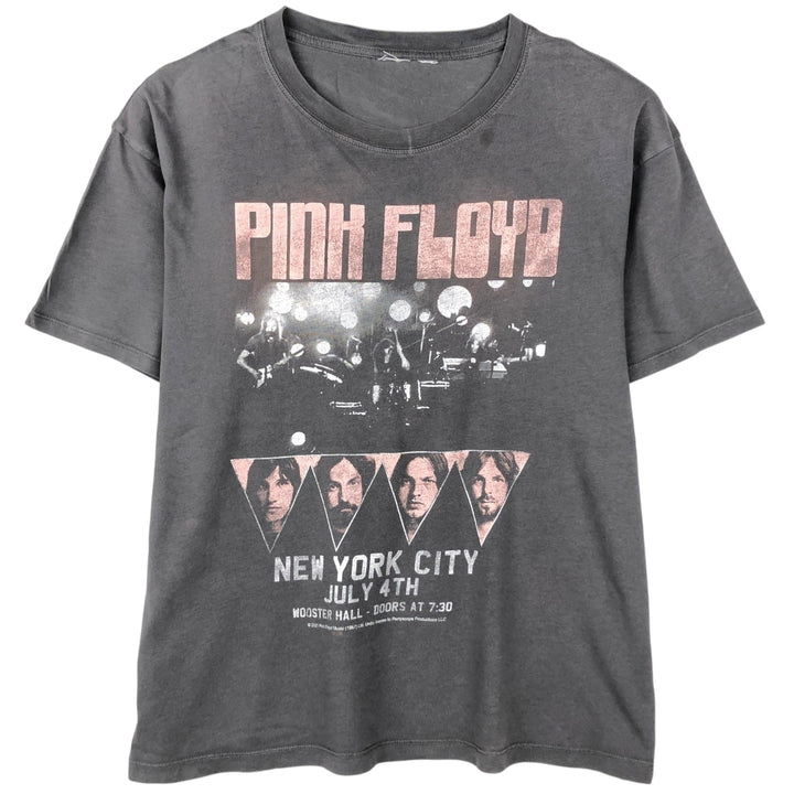 PINK FLOYD Pink Floyd Band T-shirt Band T Men's L size unclear Charcoal Vintage Second Hand