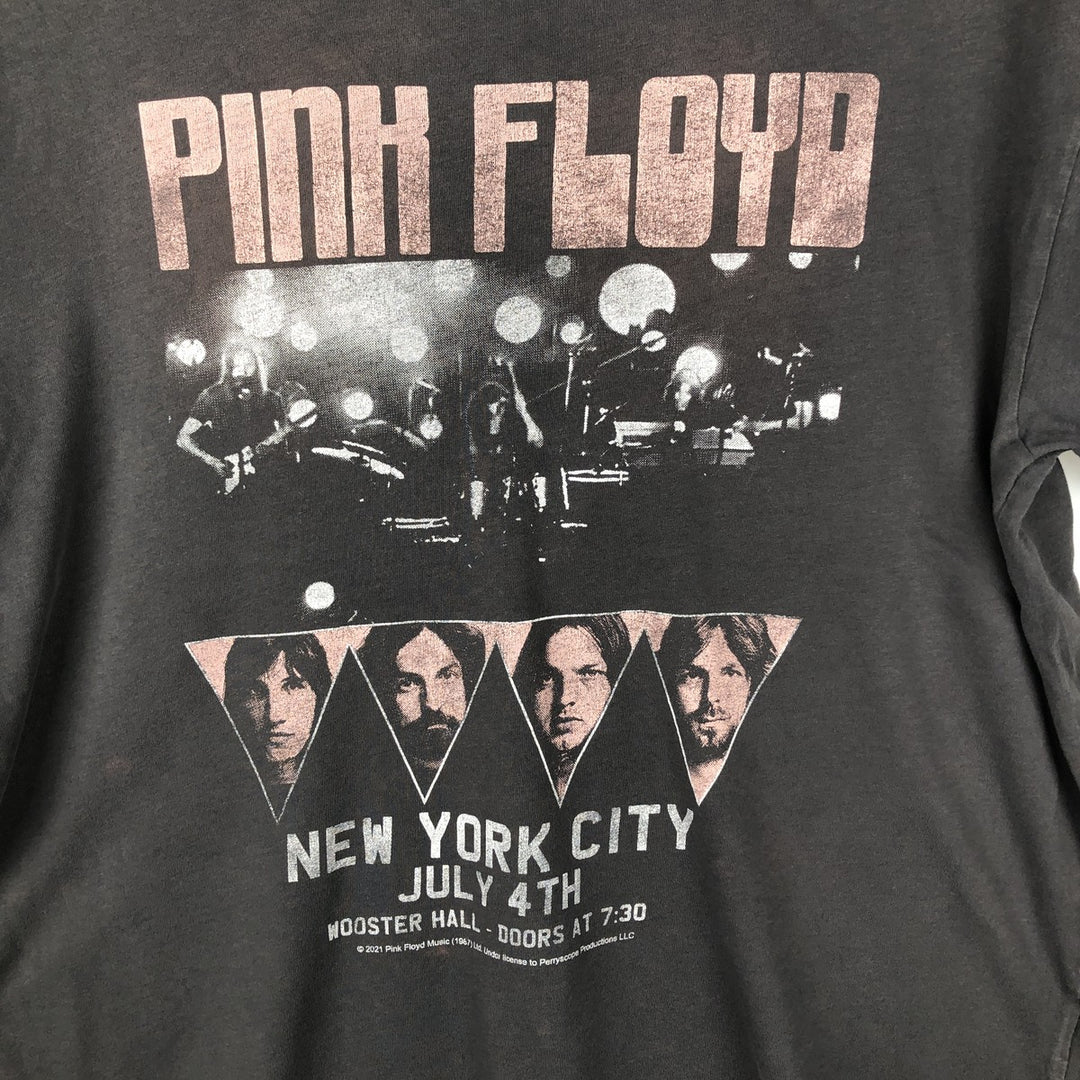 PINK FLOYD Pink Floyd Band T-shirt Band T Men's L size unclear Charcoal Vintage Second Hand