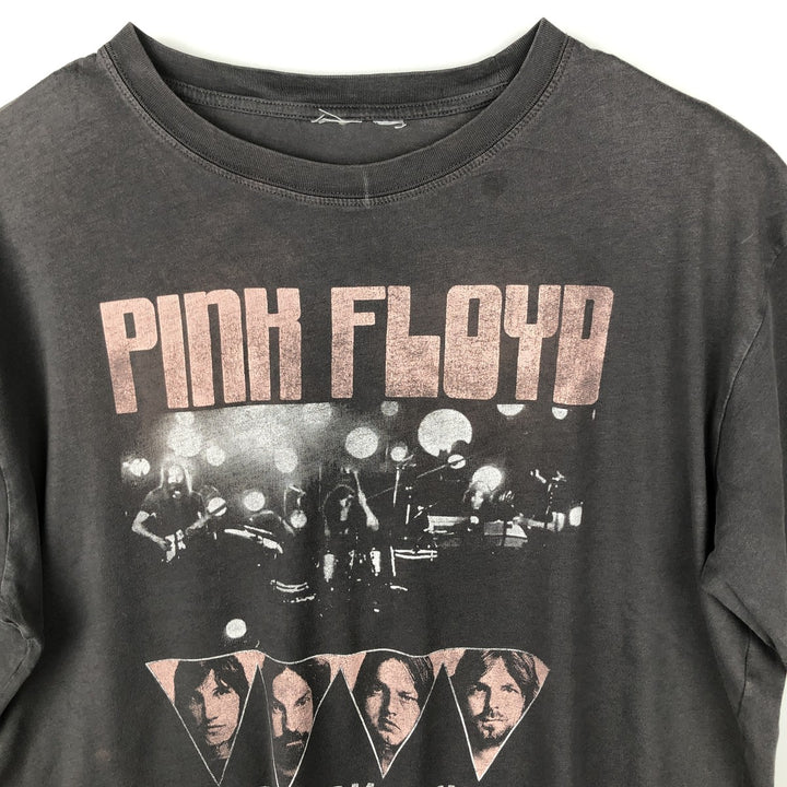PINK FLOYD Pink Floyd Band T-shirt Band T Men's L size unclear Charcoal Vintage Second Hand